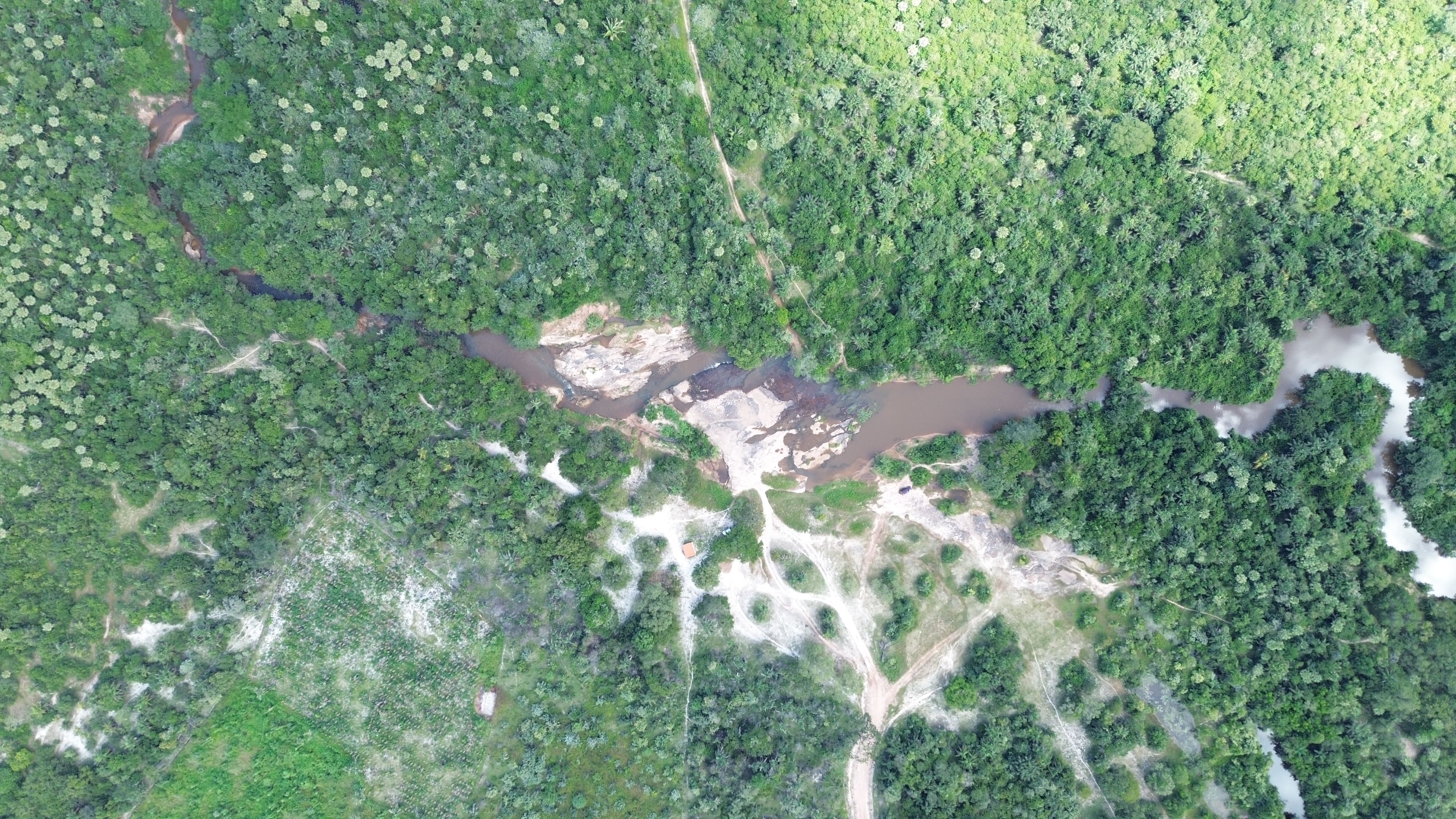 Reference image for field activities in hydrological studies